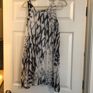 Paper Crane blue & white dress